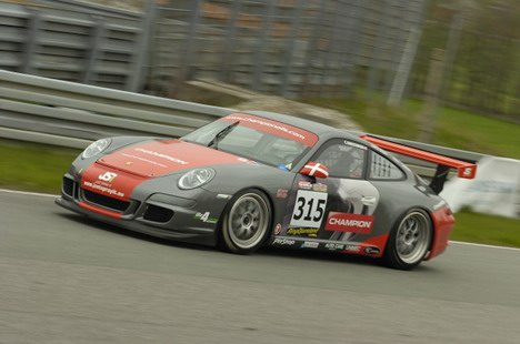 Claus Christensen gjorde rent bord ved SSC Festivalen, hvor han vandt samtlige tre løb i sin Porsche 997 GT3 Cup